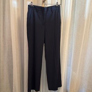Mansur Gavriel Black Straight Leg Pants
